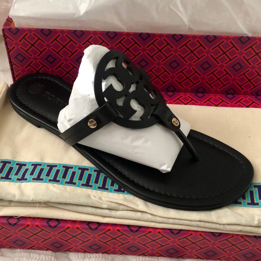 Tory Burch Miller calf leather sandals